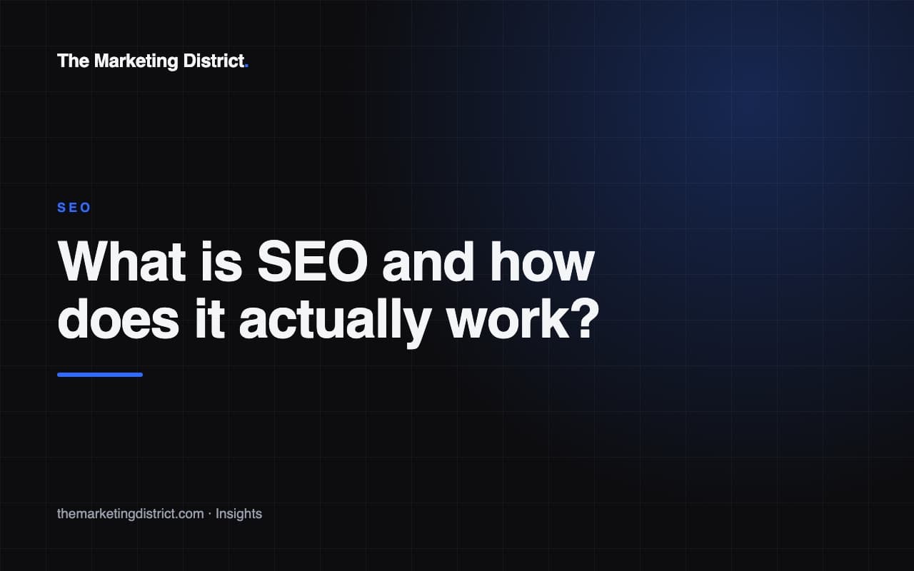 Illustration for What is SEO and how does it work? A plain-English guide for business owners