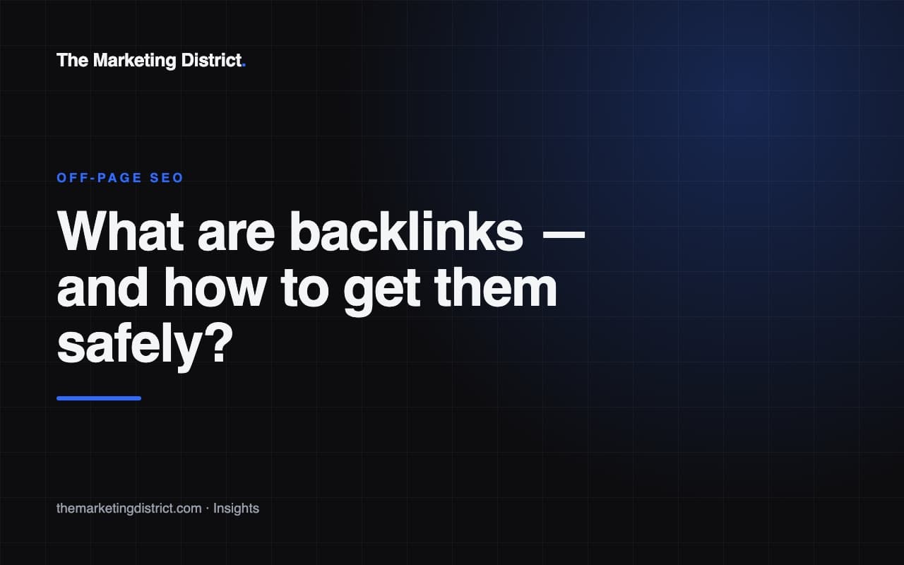 Illustration for What are backlinks — and how do you get good ones without getting penalised?